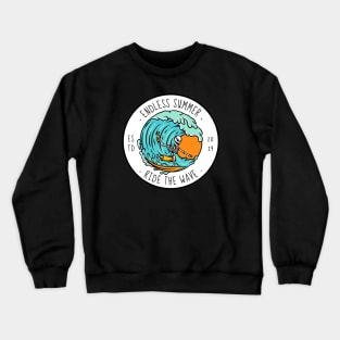 Endless Summer Surfer Surfing Crewneck Sweatshirt